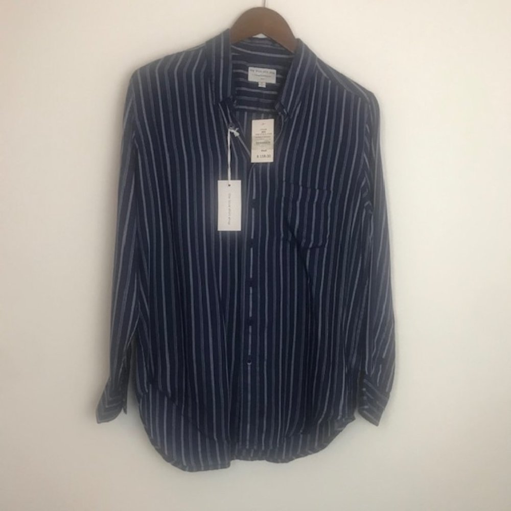 The Blue Shirt Shop Striped Unisex Button Down